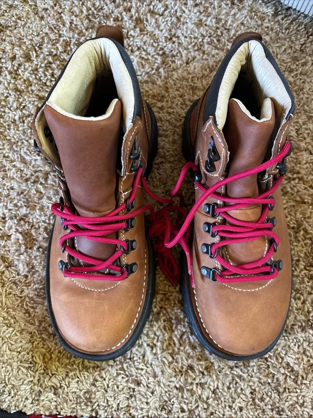 Rocky Rampage Waterproof Hiking Men’s Brown Casual Boots RKS0596 Size 8 Wide